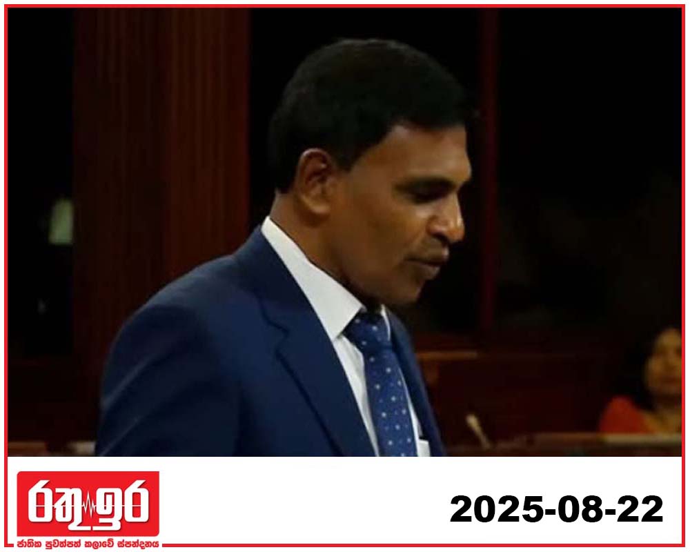 අමාත්‍ය ආනන්ද විජේපාලගෙන් සැර ප්‍රකාශයක්