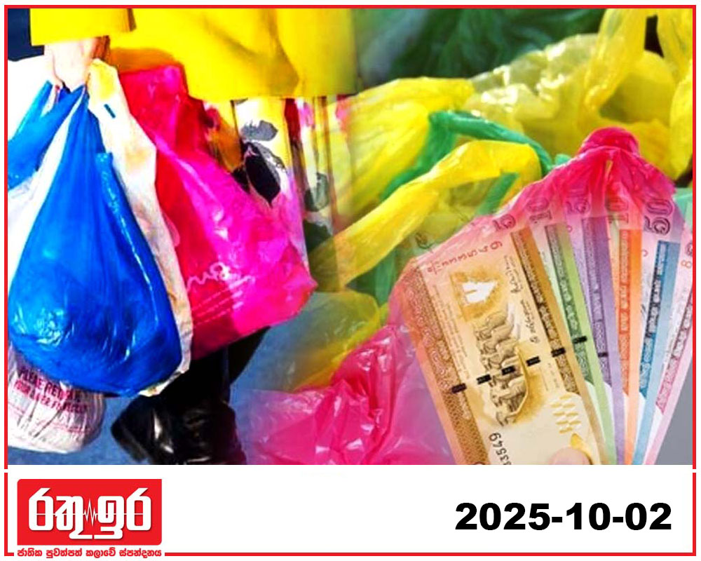 ෂොපින් බෑග්වලට අයකිරීමක්