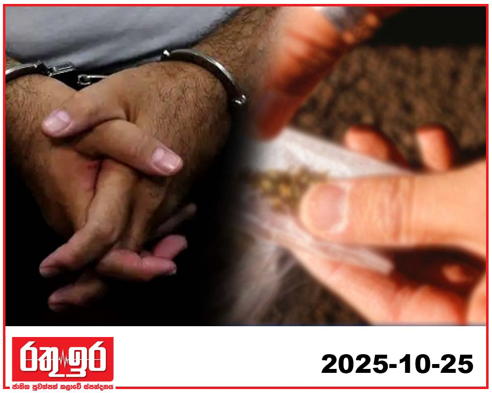 කුඩු මෙහෙයුමට මාලිමාවයි සජබයයි පෙරමුණට