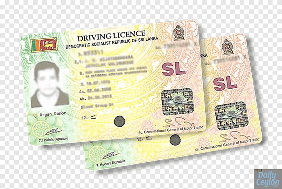 රියදුරු බලපත්‍ර ගාස්තු ඉහළ නංවයි: නව සංශෝධන ගාස්තු මෙන්න !