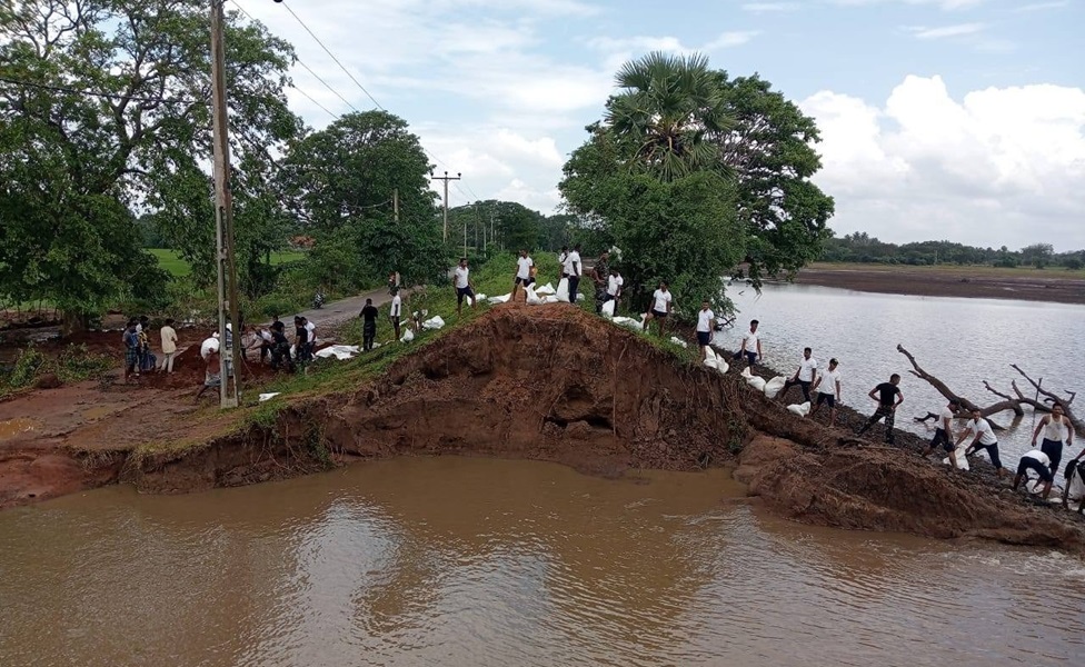 දිට්වා වැනසූ වවුනියාවේ වැව් 132/134න් ප්‍රතිසංස්කරණය කර අවසන්