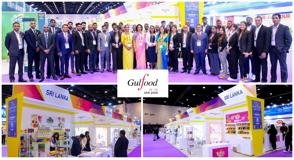 Gulfood 2026 හරහා ශ්‍රී ලංකාවේ ආහාර සහ පාන වර්ග ලෝක වෙළඳපොළට රැගෙන EDB වෙතින් දැවැන්ත පියවරක්