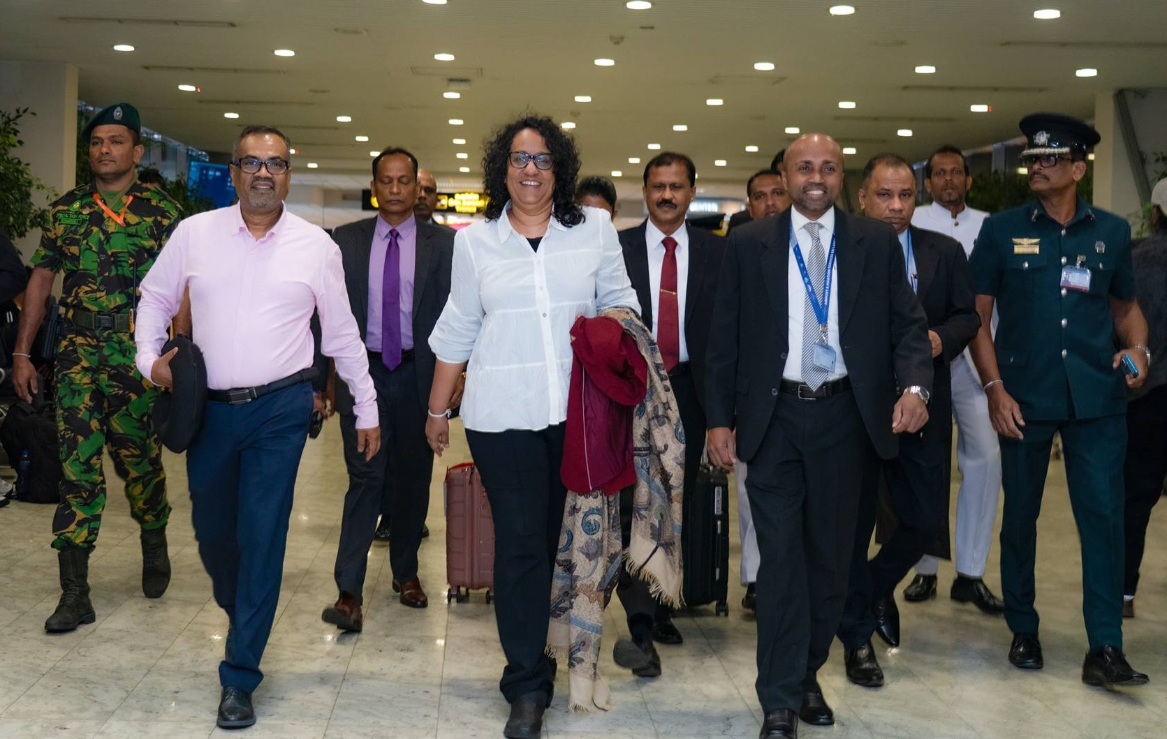 ලෝක ආර්ථික සමුළුවේ 56 වන වාර්ෂික රැස්වීම: අගමැති හරිනි ස්විට්සර්ලන්තයට