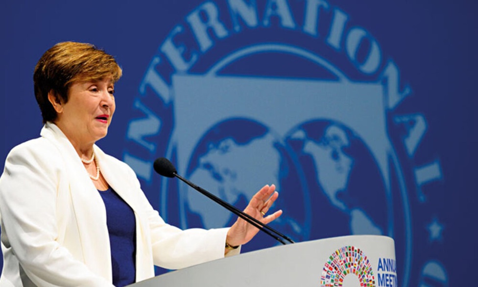 IMF කළමනාකාර අධ්‍යක්ෂිකා ක්‍රිස්ටලිනා ජෝර්ජිවා අද දිවයිනට
