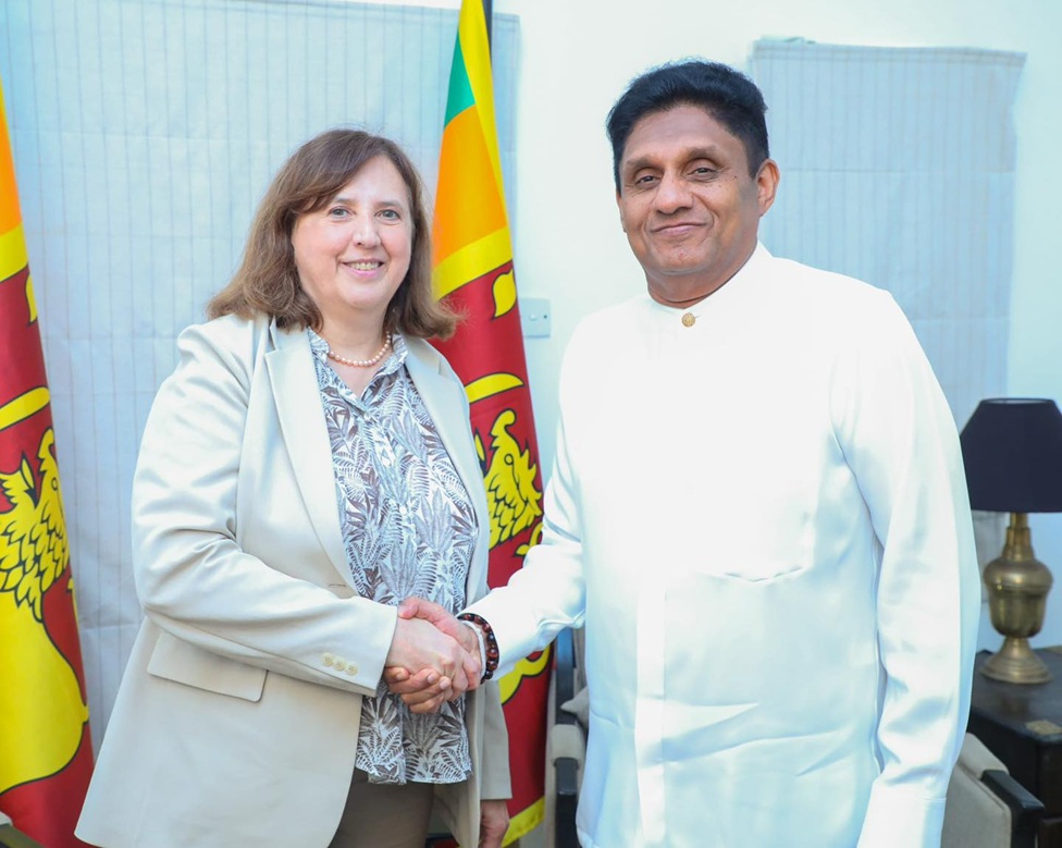 ශ්‍රී ලංකාව නැවත ගොඩනැඟීමට විපක්ෂ නායක සජිත්ගෙන් යුරෝපා සංගමයට නව සැලසුමක්